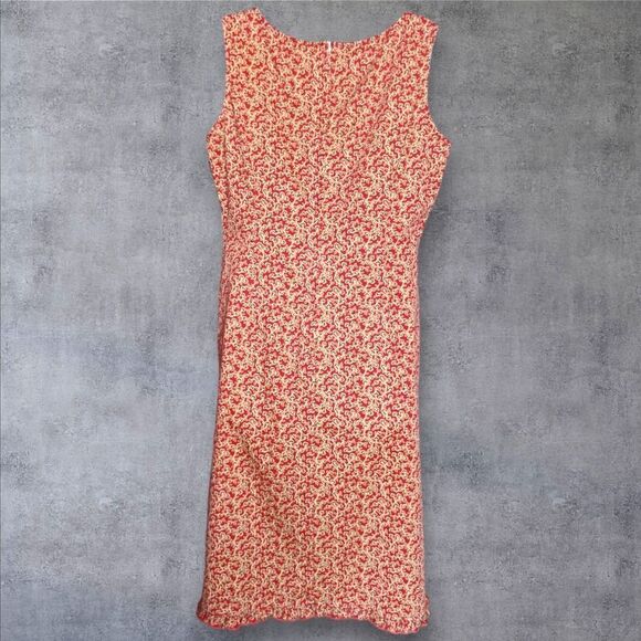 Liz Claiborne NWT Sheath Dress 100% Cotton Size 14 - Picture 4 of 10